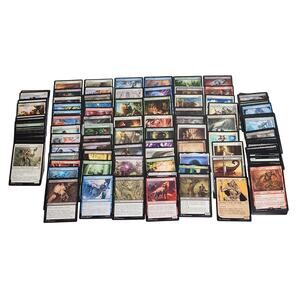 Magic The Gathering Trading Cards Lot Of 216 No Repeats 2018-2024 Pre-owned